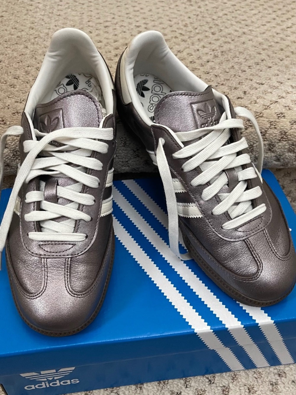 adidas Originals Samba OG Supplier Color Off White Gum Women's size 9.5